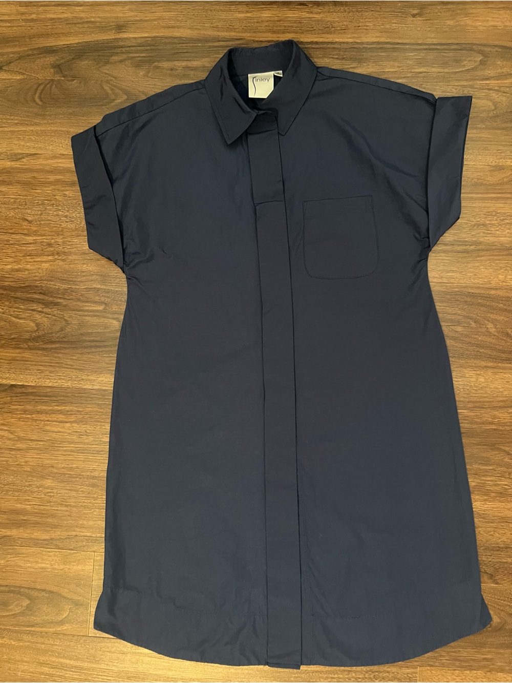 Finley women’s Dark Navy shirt dress size S
